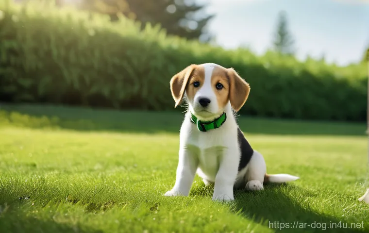 강아지 종류별 성장 속도 - **Prompt: "A tiny, fluffy Golden Retriever puppy, no larger than a human hand, curled up peacefully ...